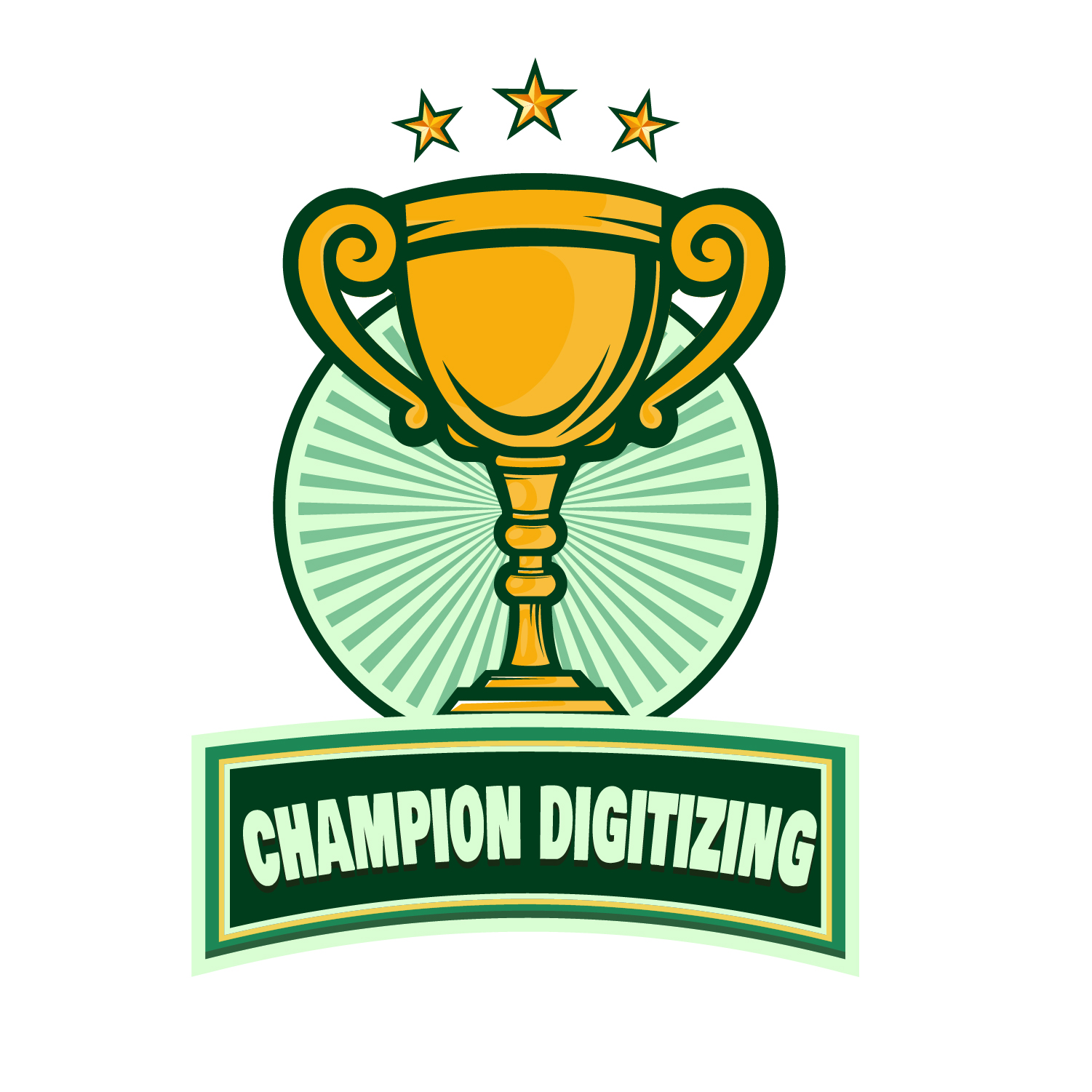 chamption digitizing logo